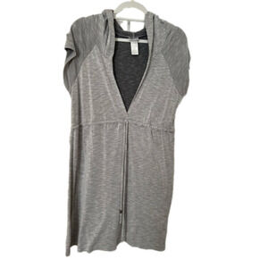 Dotti Hooded V-Neck Beach Cover Up